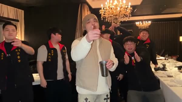 Another moment in the community performance for checking changing faces and hand positions